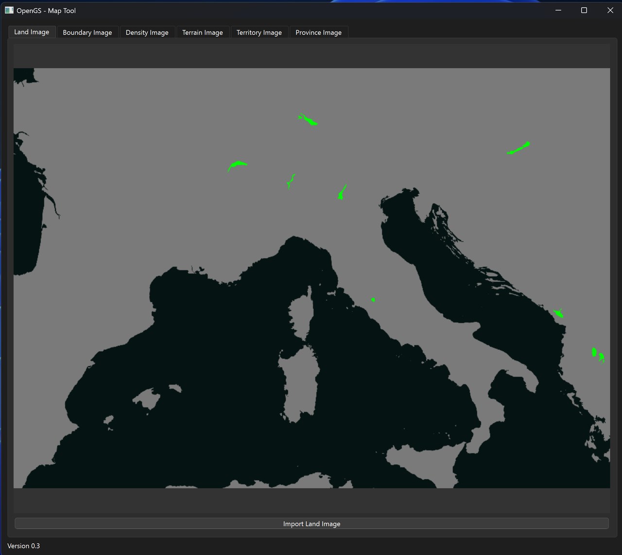 OpenGS Map Tool screenshot