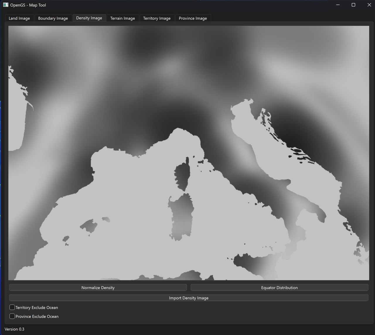 OpenGS Map Tool screenshot