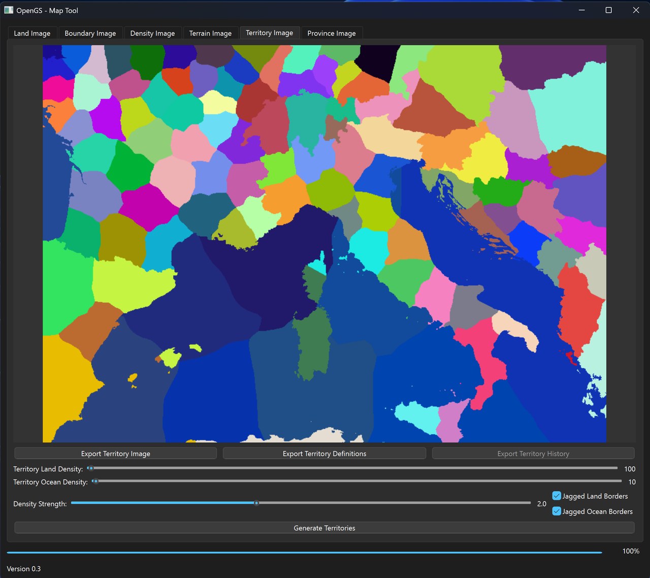 OpenGS Map Tool screenshot