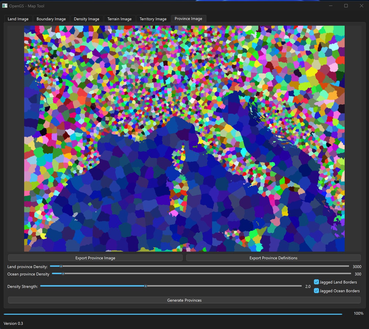 OpenGS Map Tool screenshot